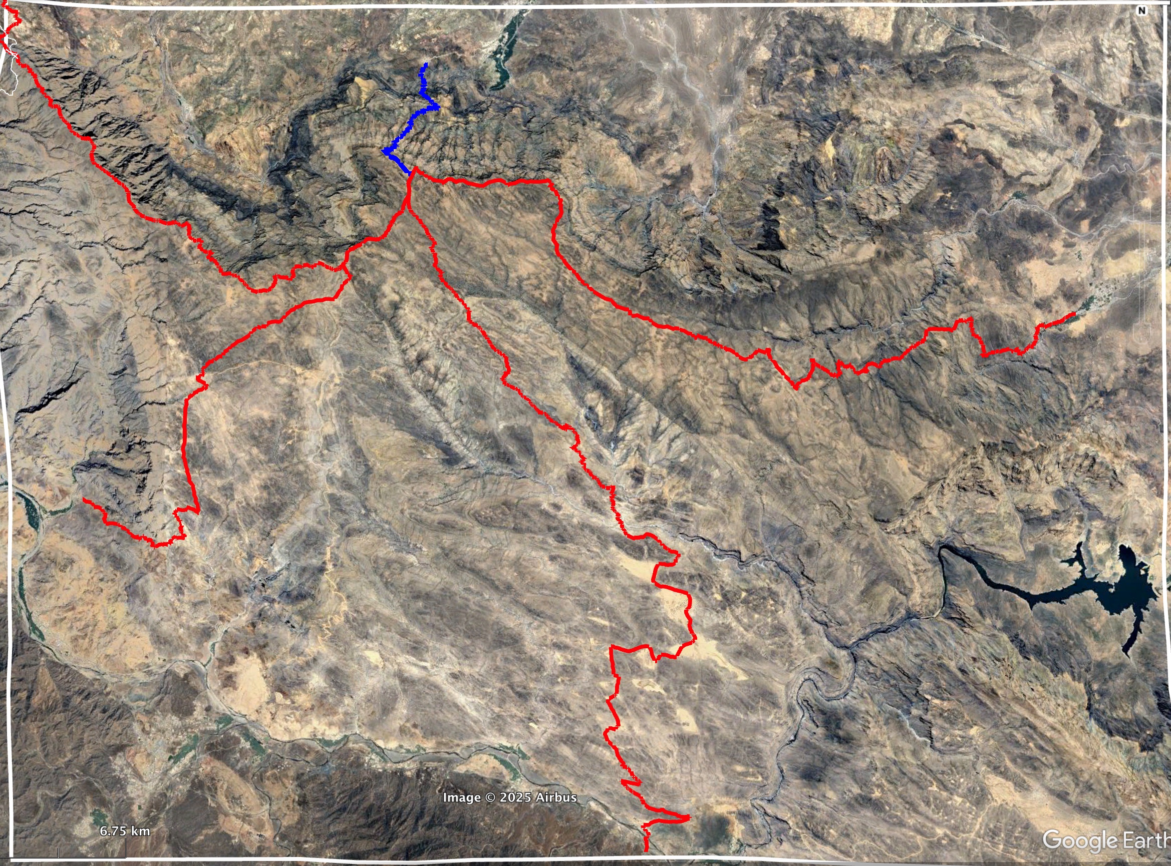 Eastern Hajar tracks